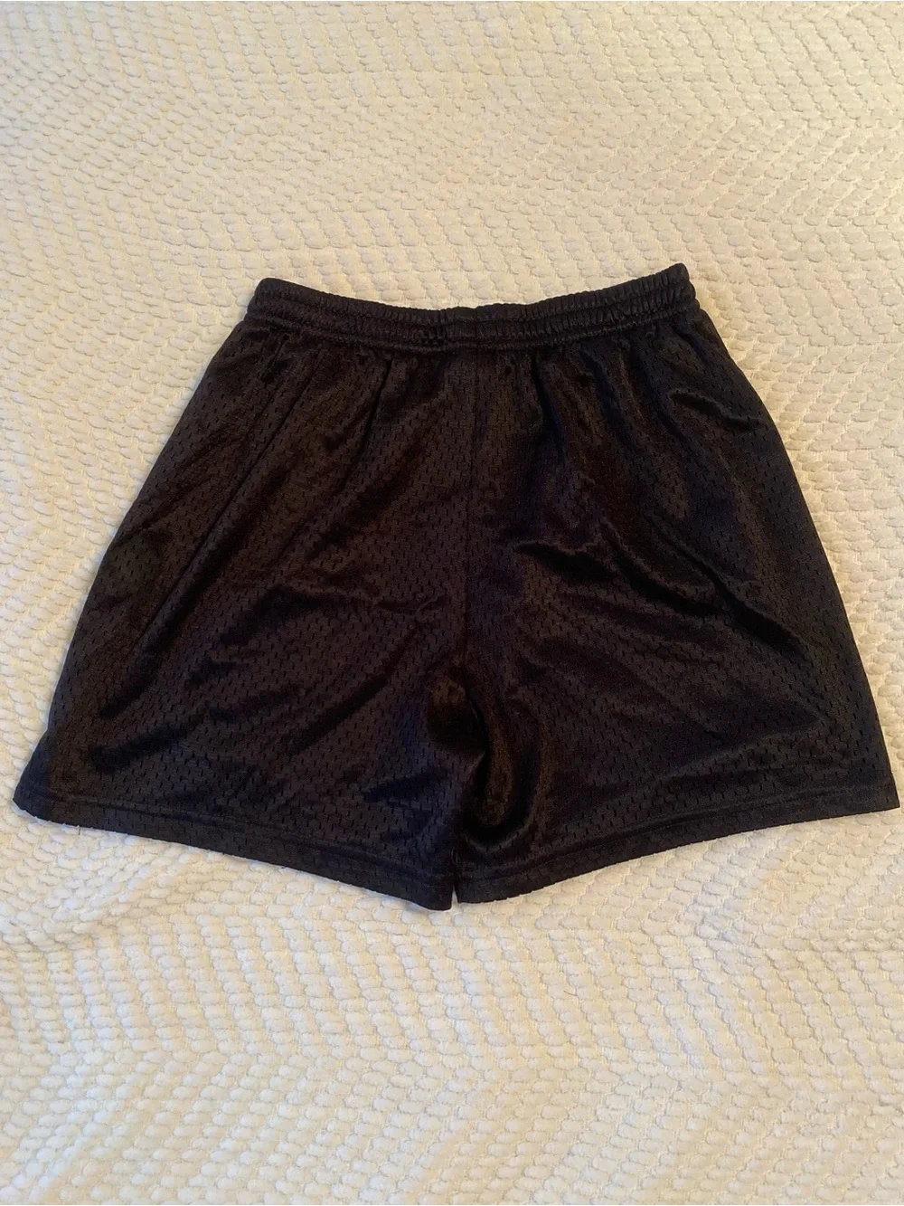 BCG Girls Black Mesh Athletic Shorts Size L 12/14
